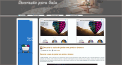 Desktop Screenshot of decoracao-sala.com